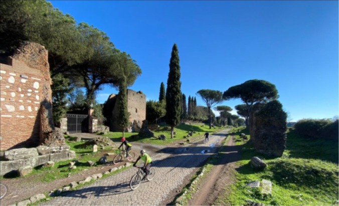 25 / 27 aprile: I Cicloverdi ad “Appia in Bici” con FIAB Roma Ruotalibera